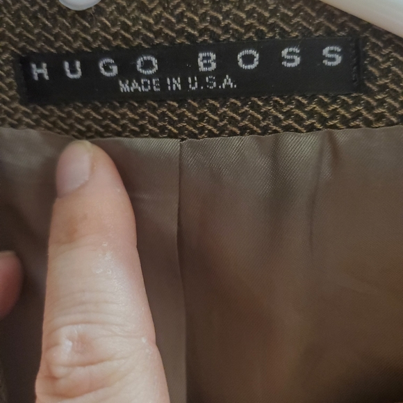 Vintage Hugo Boss Einstein Men's Lightweight Wool Blazer. - Picture 10 of 14